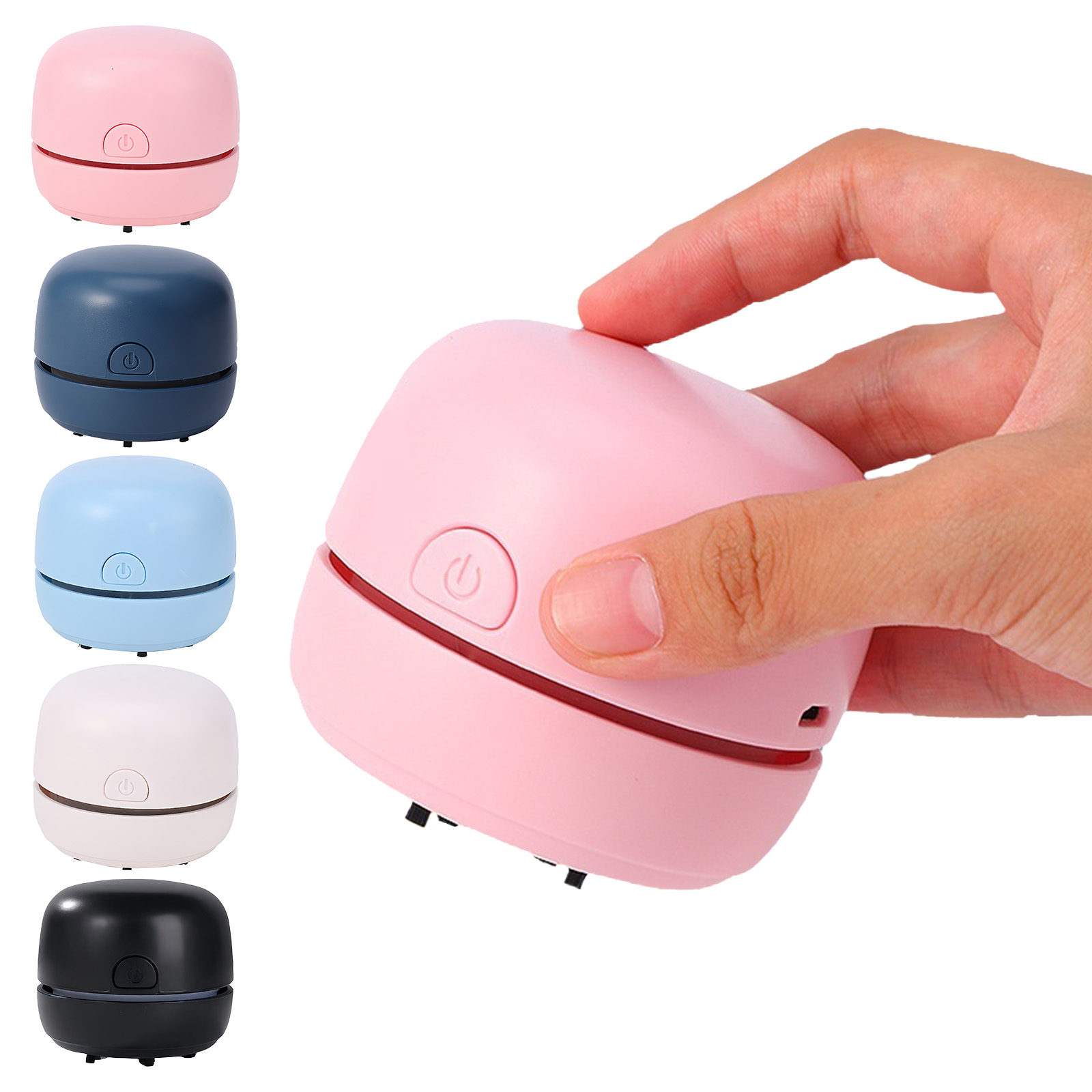 Mini Desktop Vacuum Cleaner For Eraser Dust - Cordless Handheld Mini Desktop Vacuum Cleaner