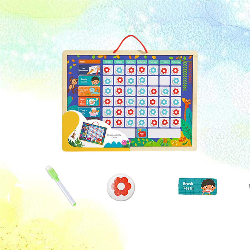 Magnetic Responsibility Chart  - đánh giá và giá Kids Magnetic Reward Chart Board