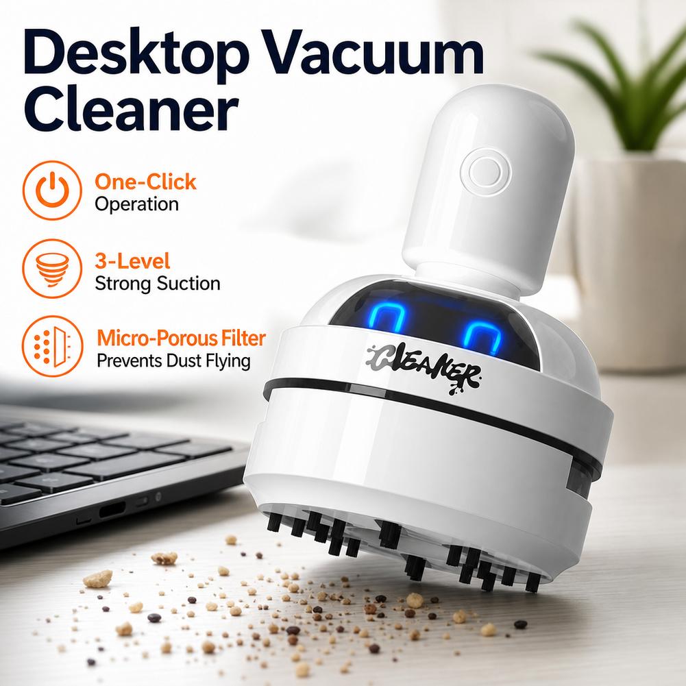 Portable Mini Desk Vacuum Clea - đánh giá và giá Mini Desktop Vacuum Cleaner For Eraser Dust