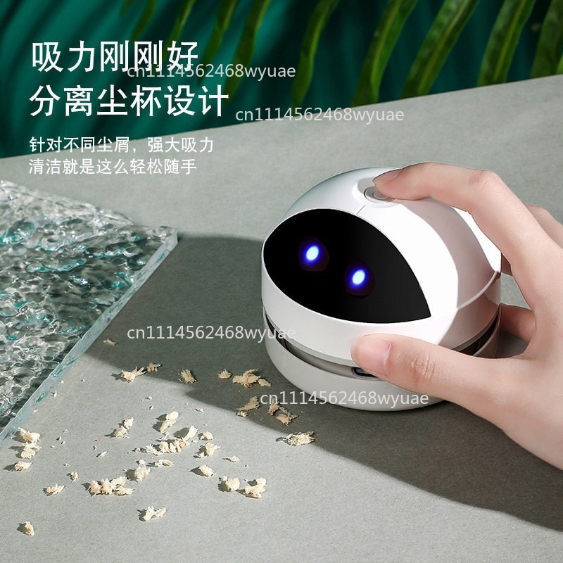 High-Power Cordless Mini Vacuu - đánh giá và giá Mini Desktop Vacuum Cleaner For Eraser Dust
