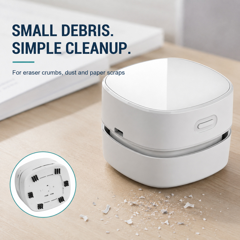 Portable Desktop Vacuum Cleane - đánh giá và giá Mini Desktop Vacuum Cleaner For Eraser Dust