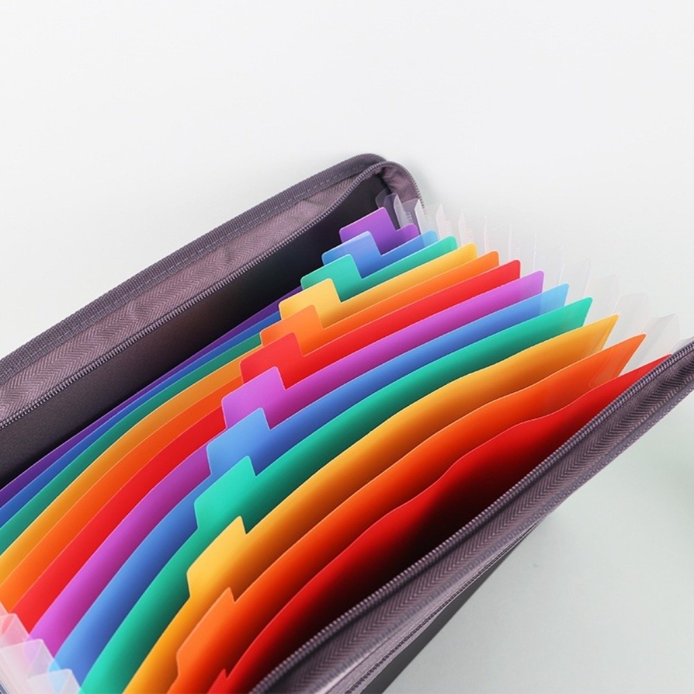 13 Pockets Expanding File Fold - đánh giá và giá Expandable Accordion File Folder 13 Pockets