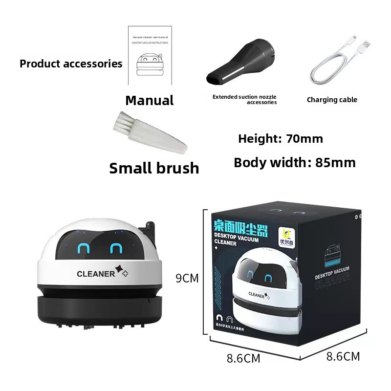 Cartoon Mini Desktop Vacuum Cl - đánh giá và giá Mini Desktop Vacuum Cleaner For Eraser Dust